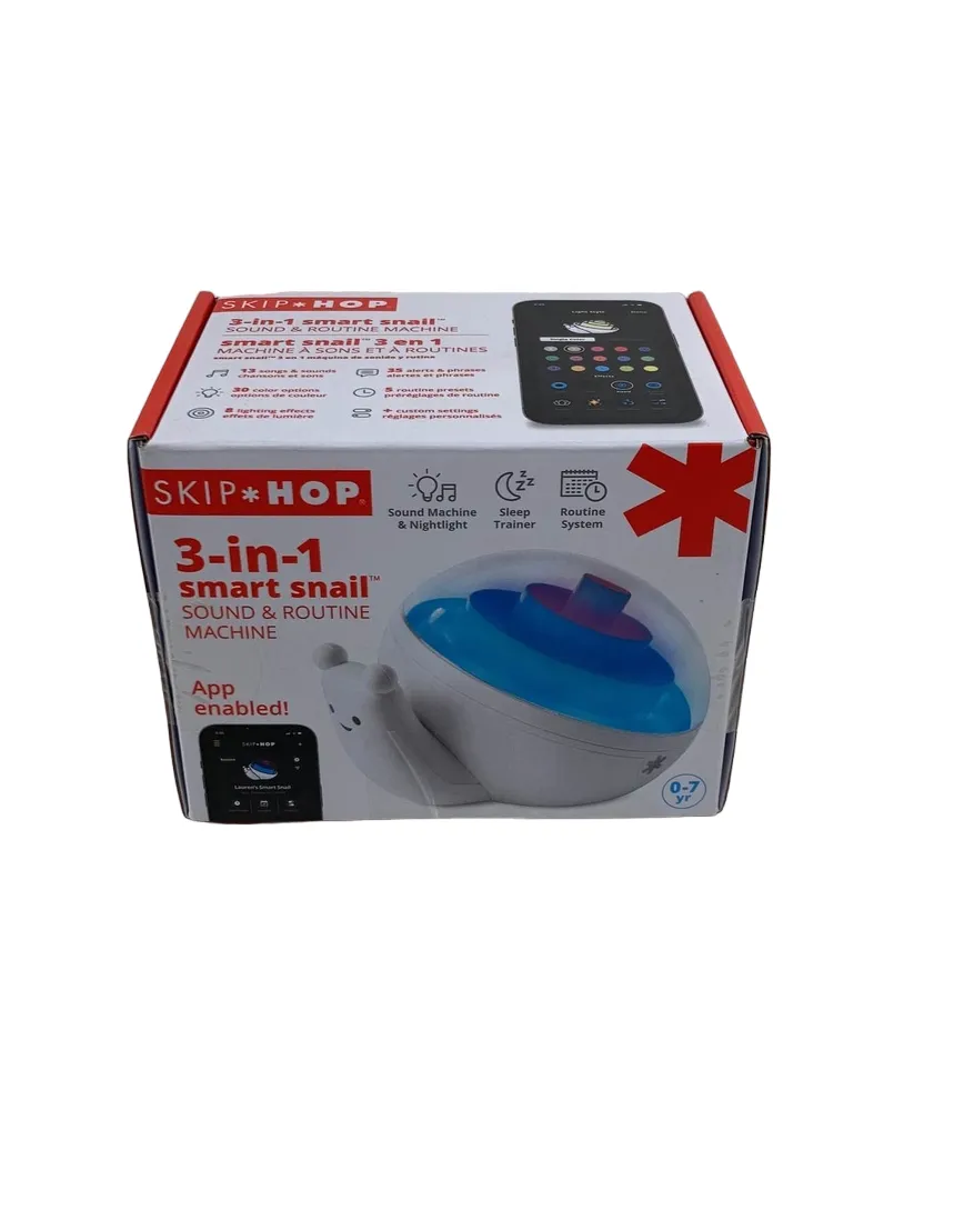 Skip Hop 3 In 1 Smart Snail Sound And Routine Machine