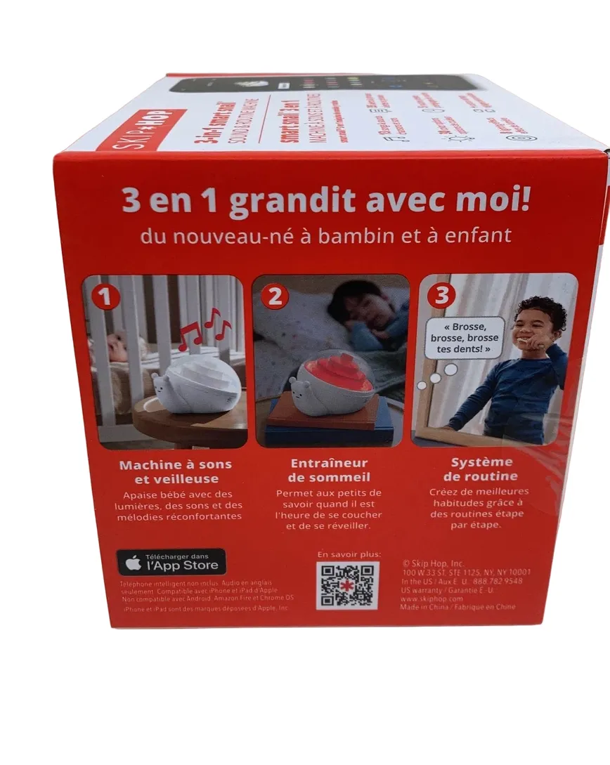 Skip Hop 3 In 1 Smart Snail Sound And Routine Machine