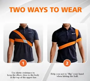 Smooth Golf Swing Correcting Trainer Band