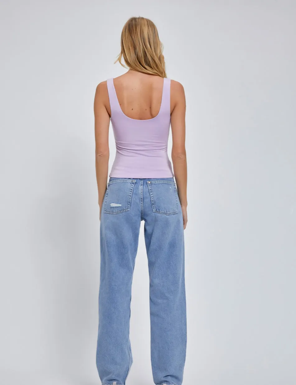 Solid Layering Tanks, Three Colors