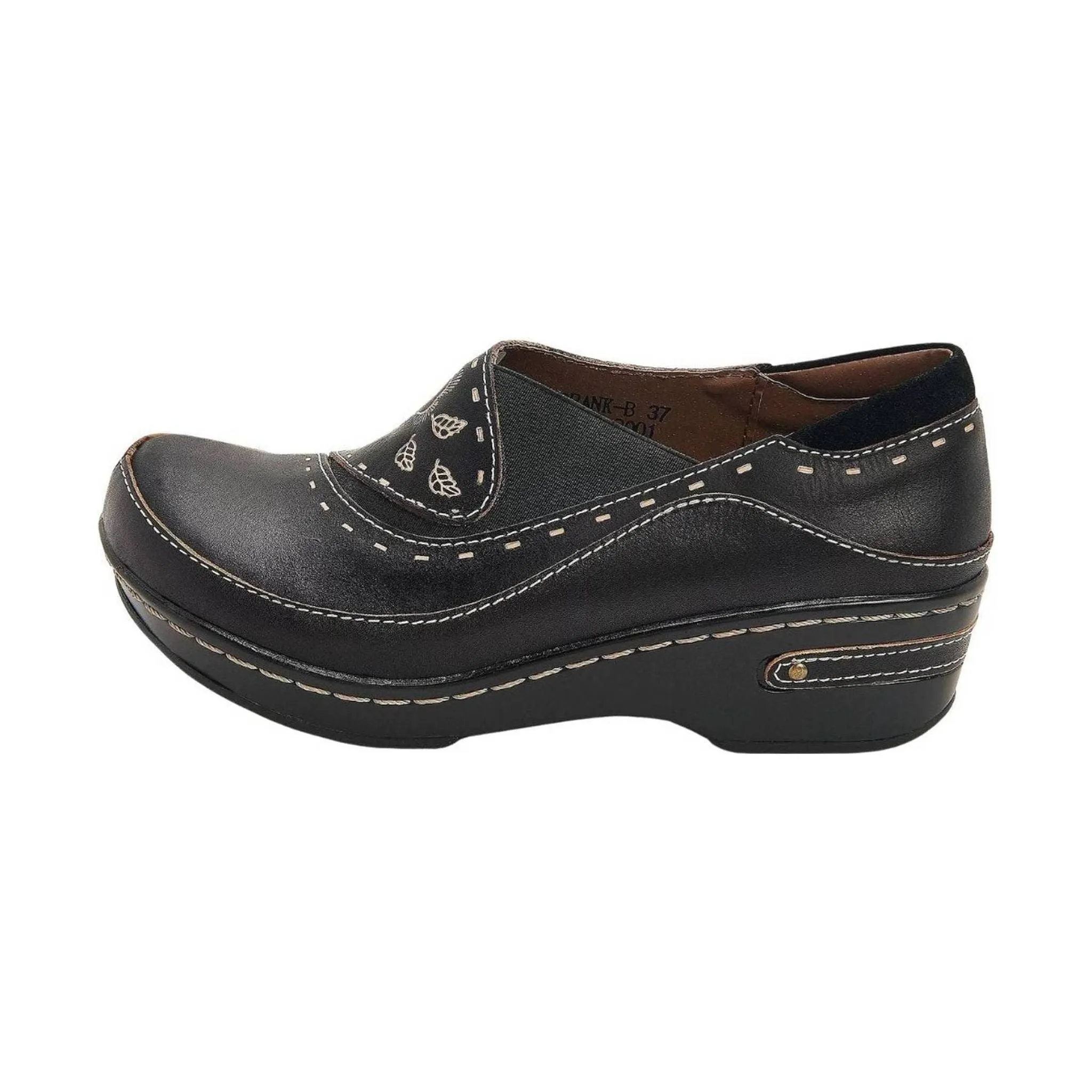 Spring Step L'artiste Women's Burbank Clogs - Black