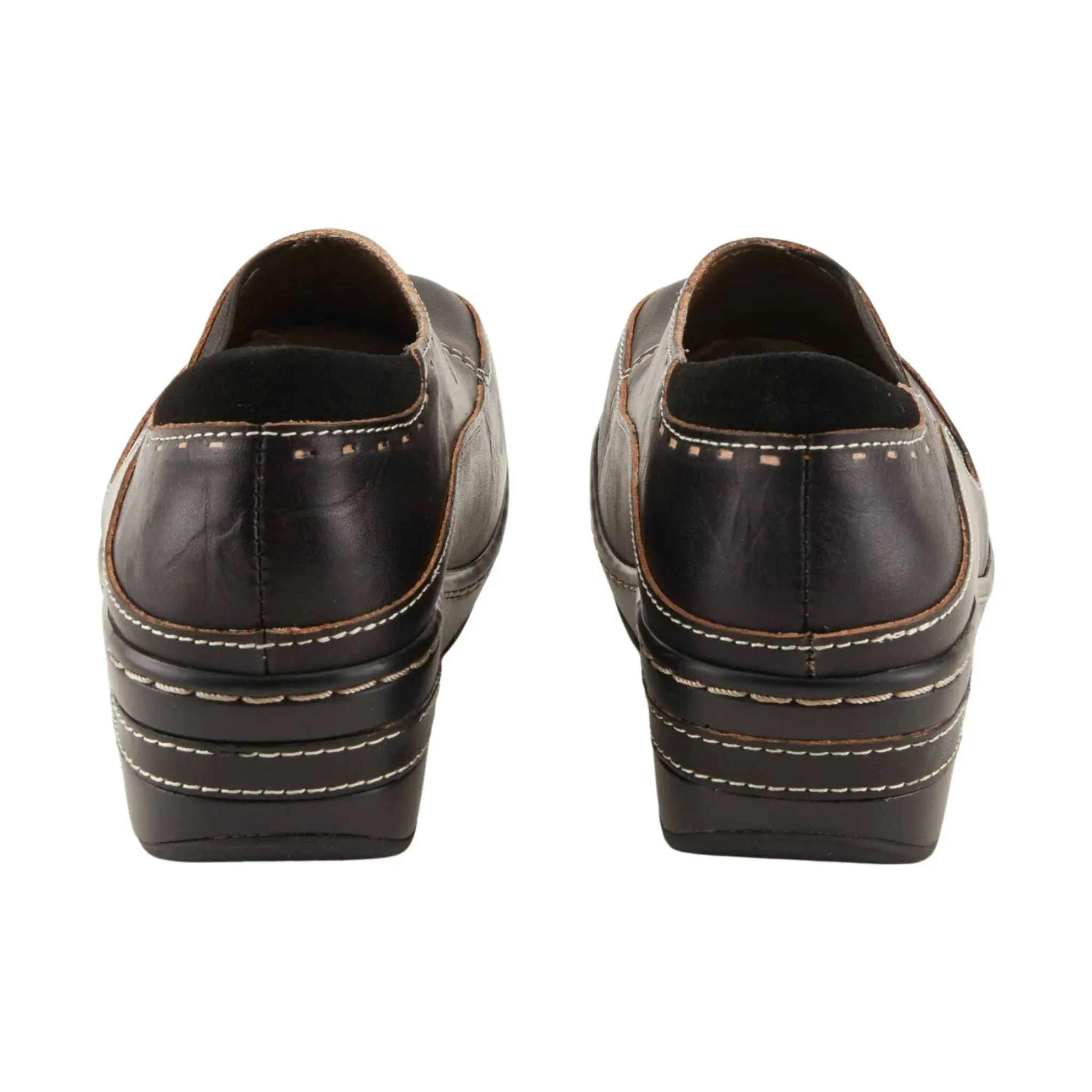 Spring Step L'artiste Women's Burbank Clogs - Black
