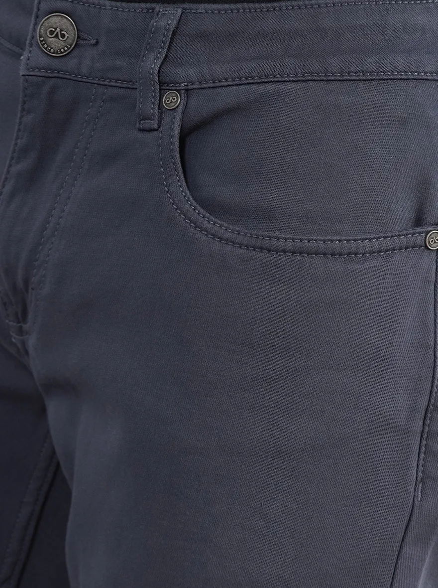 Steel Blue Washed Slim Fit Jeans | JadeBlue