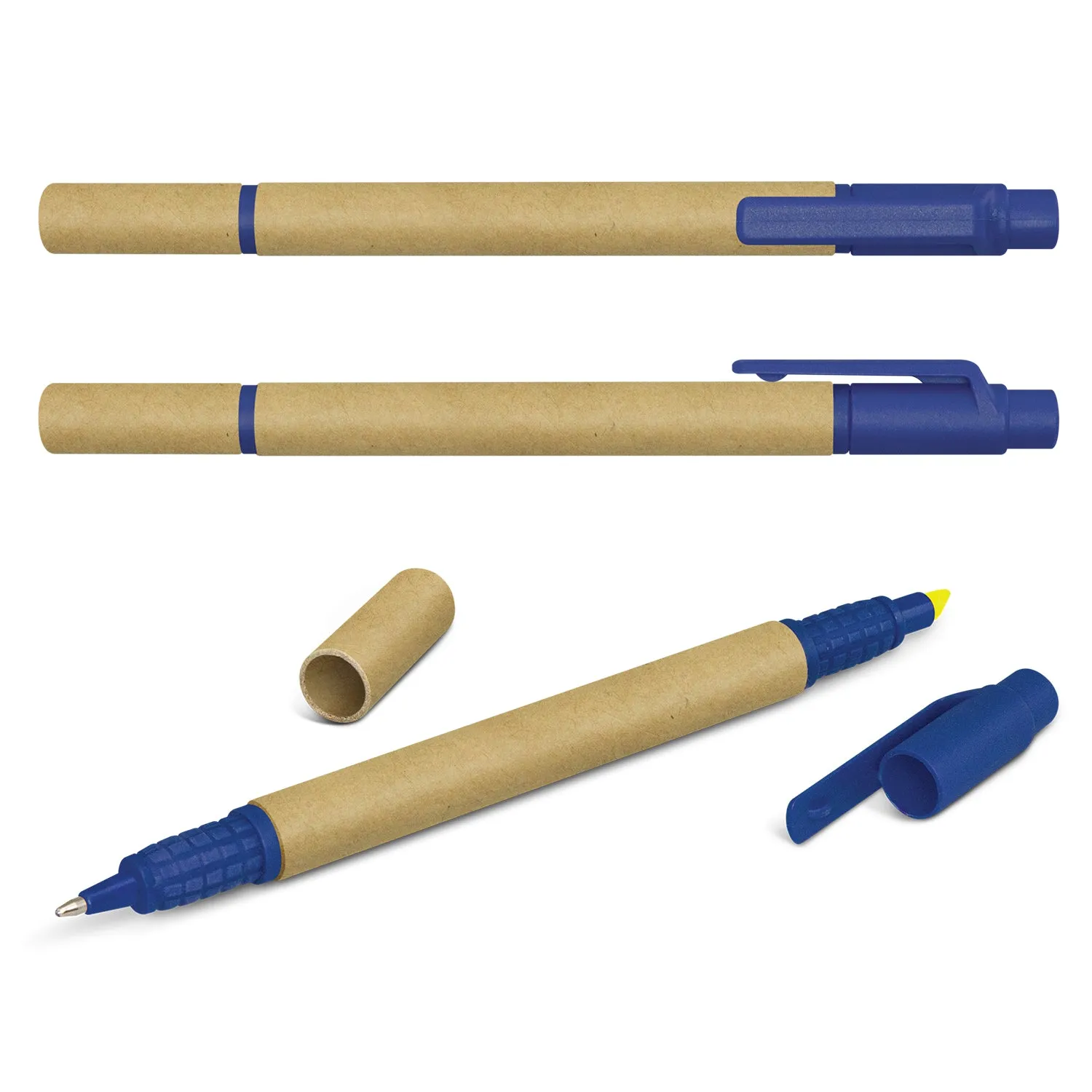 Stock Eco Pen With Highlighter(SP-48T)