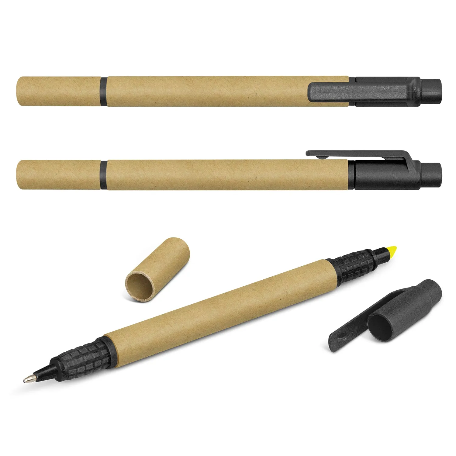 Stock Eco Pen With Highlighter(SP-48T)