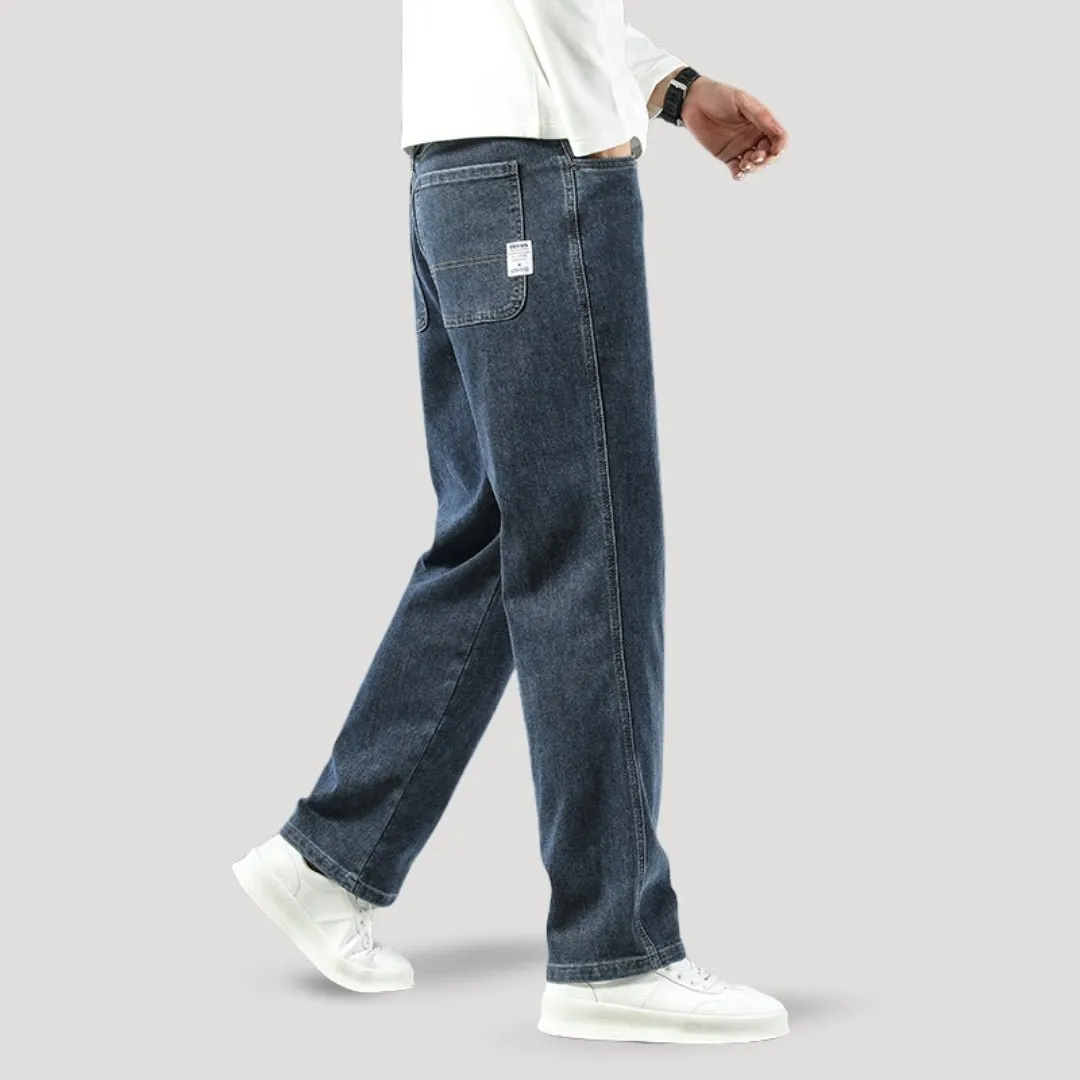 Straight Leg Jeans – Washed Black – Relaxed Classic Fit