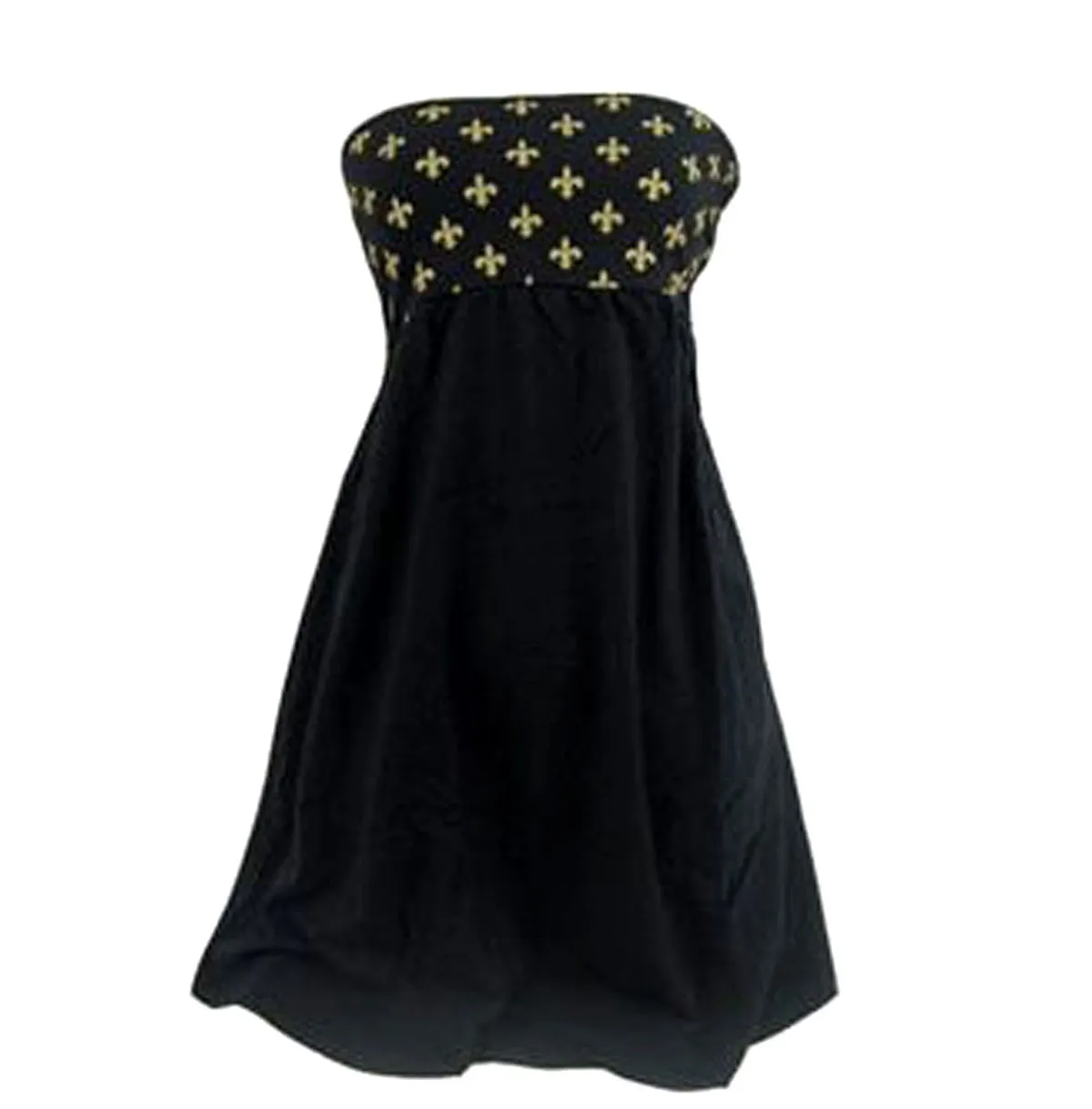Strapless Fleur De Lis Dress Small