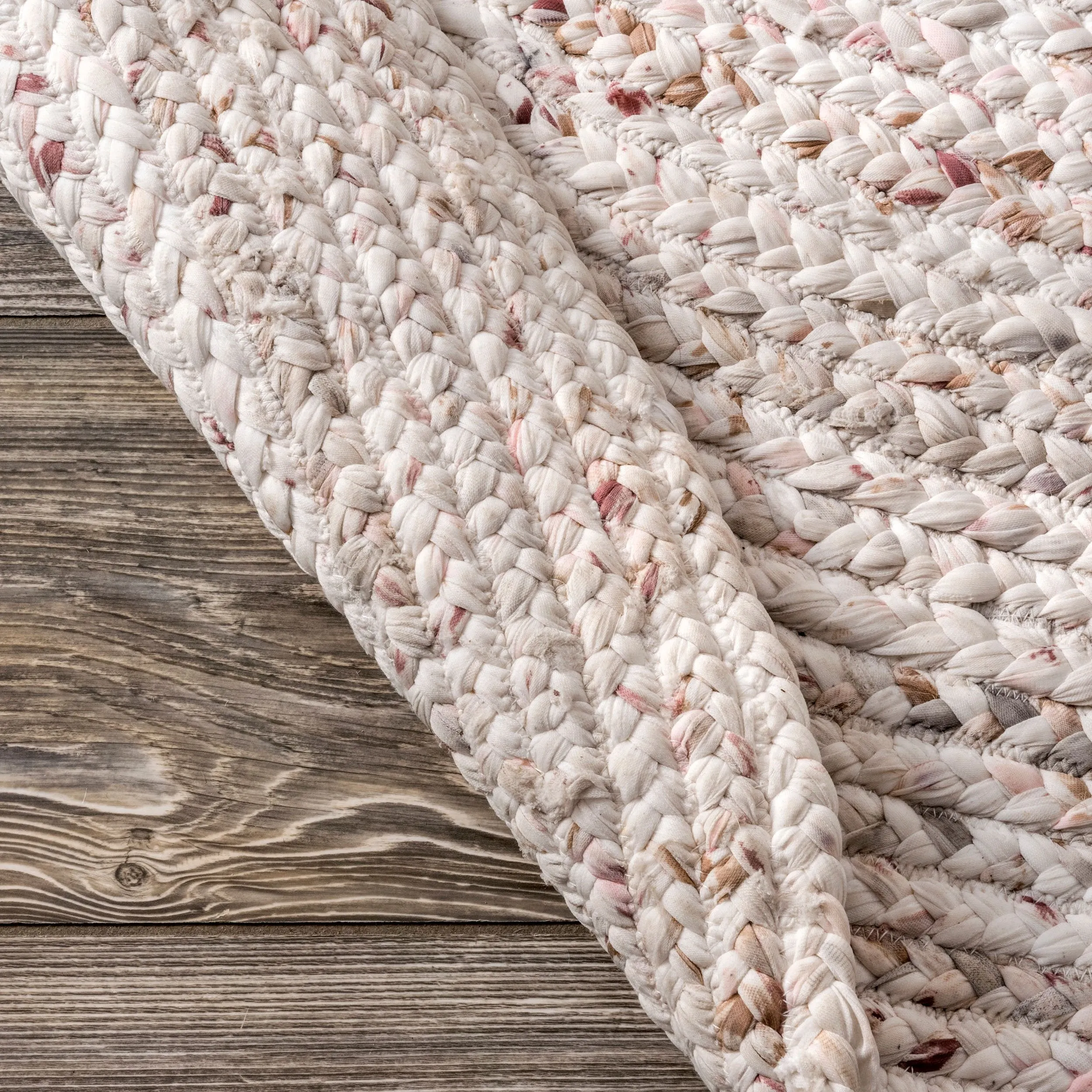 STRIPED FLATWEAVE ROUND