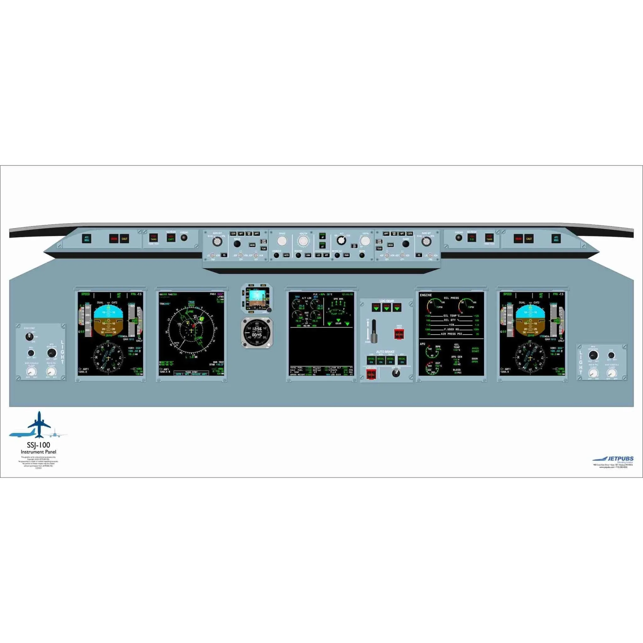 Sukhoi 18" x 36" Cockpit Posters
