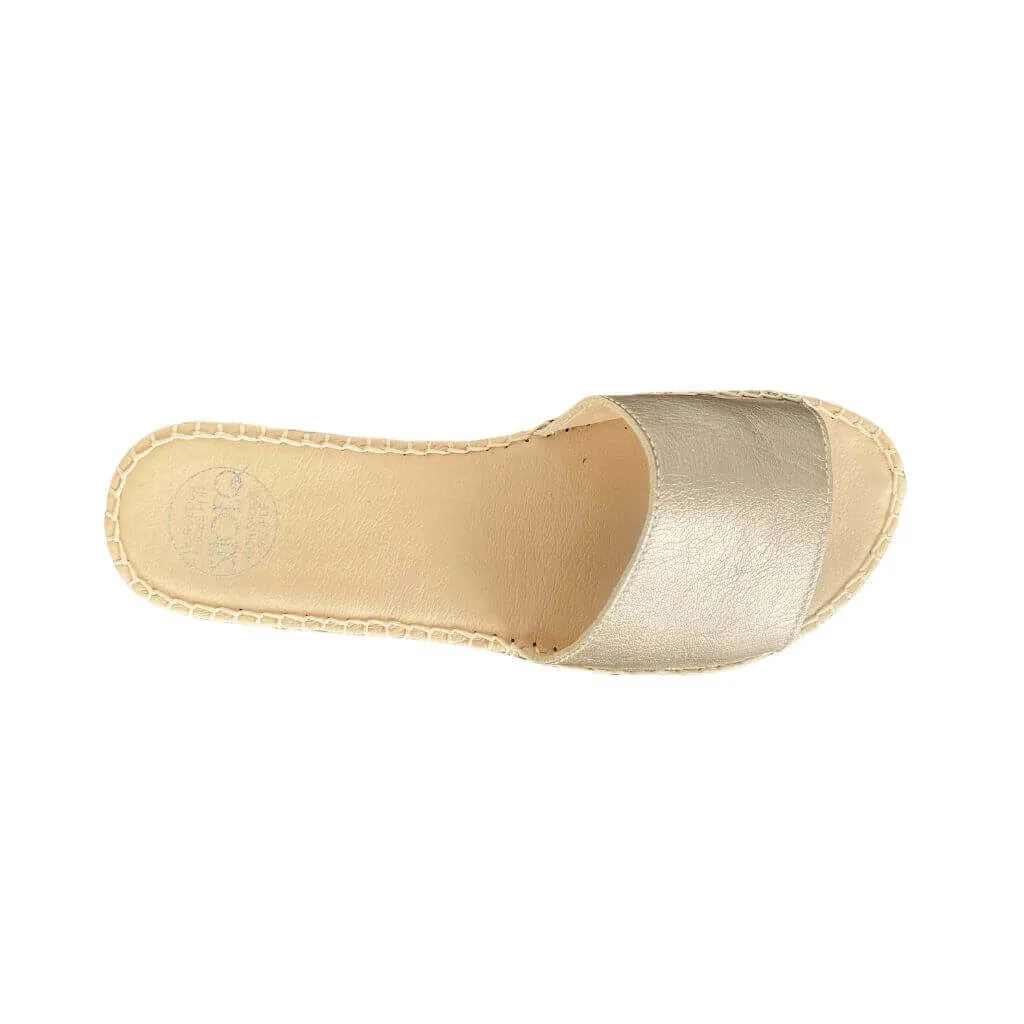 Summer Espadrille in Bronze