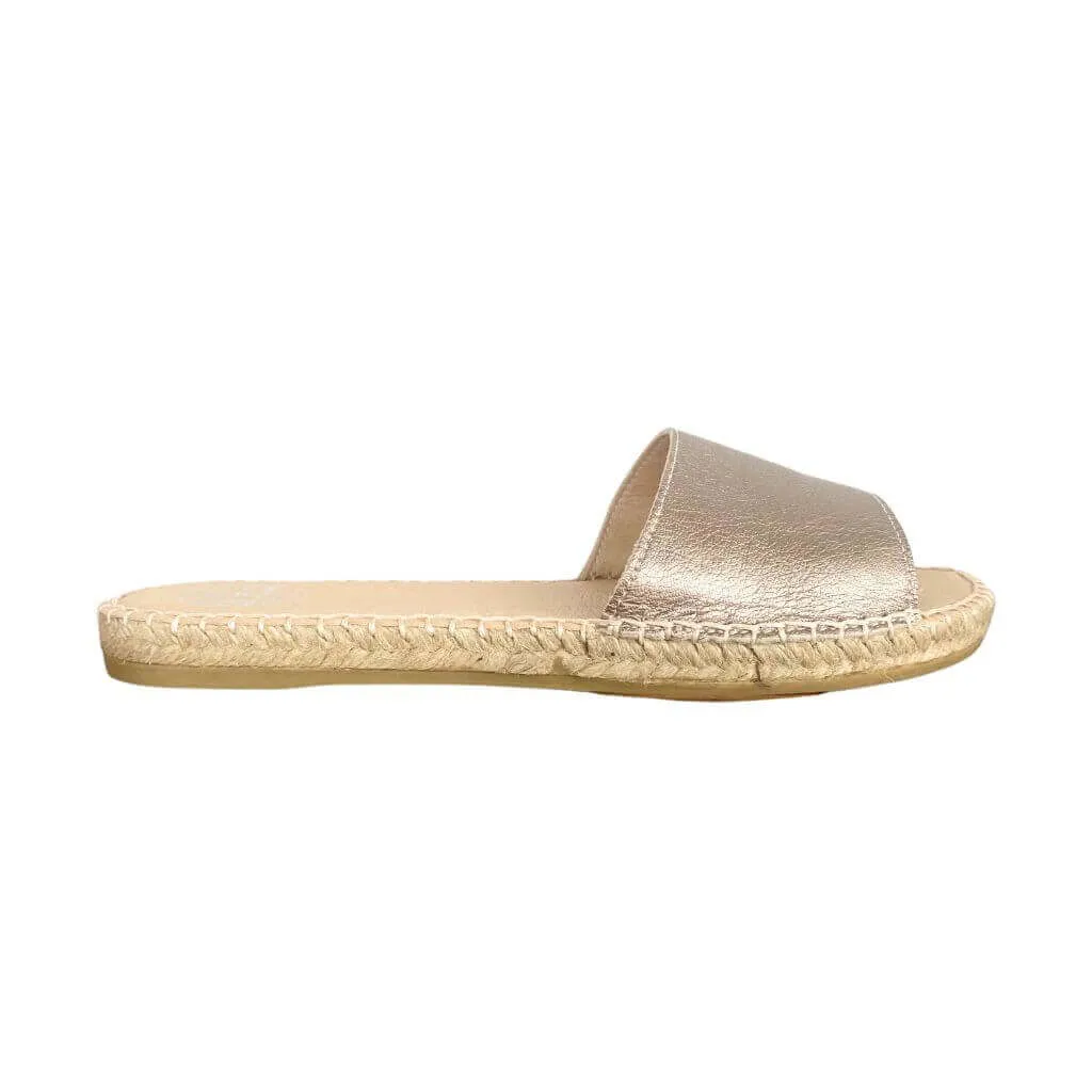 Summer Espadrille in Bronze