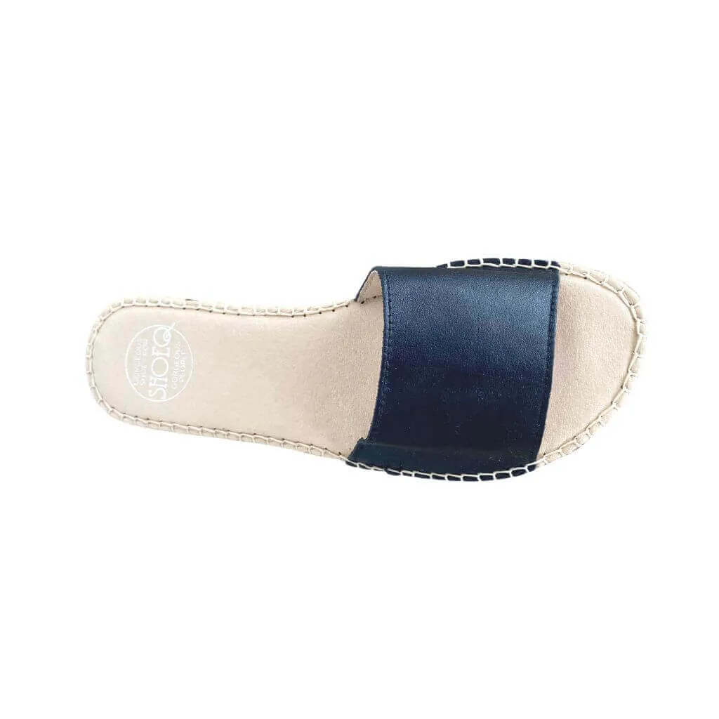 Summer Espadrille in Midnight