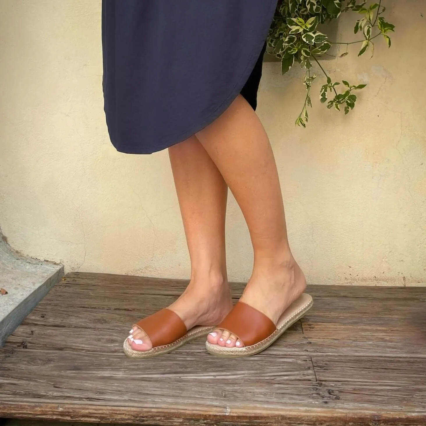 Summer Espadrille in Tan