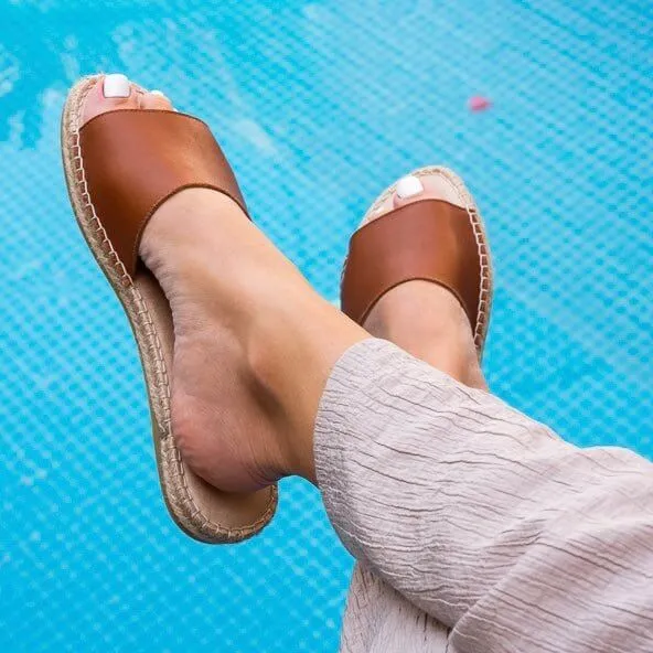Summer Espadrille in Tan