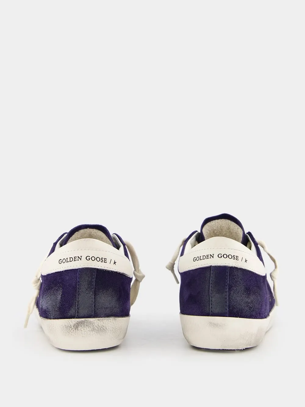 Super-Star Blue Suede Sneakers
