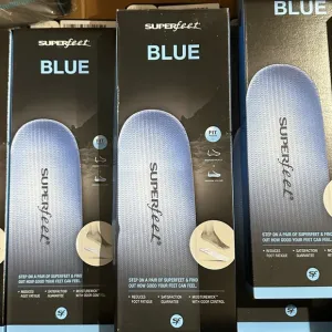 Superfeet Blue Insoles brand new in box