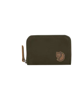 Tarjetero Fjallraven Zip Card Holder Dark Olive
