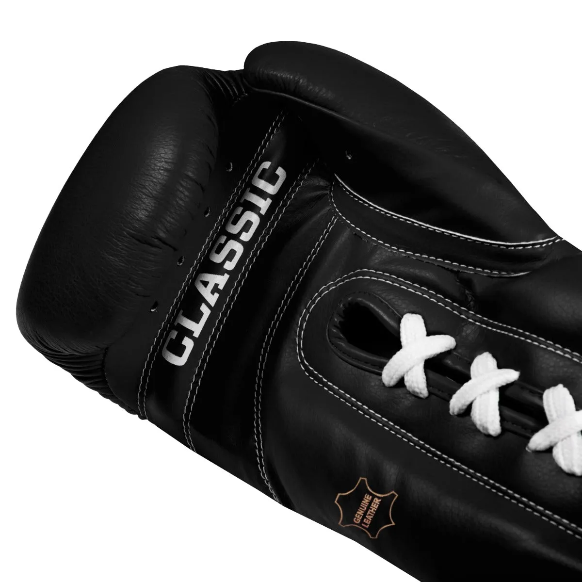 TITLE Classic Leather Lace Training Boxing Gloves 2.0