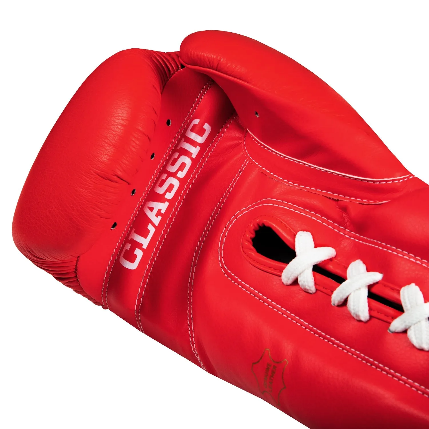 TITLE Classic Leather Lace Training Boxing Gloves 2.0