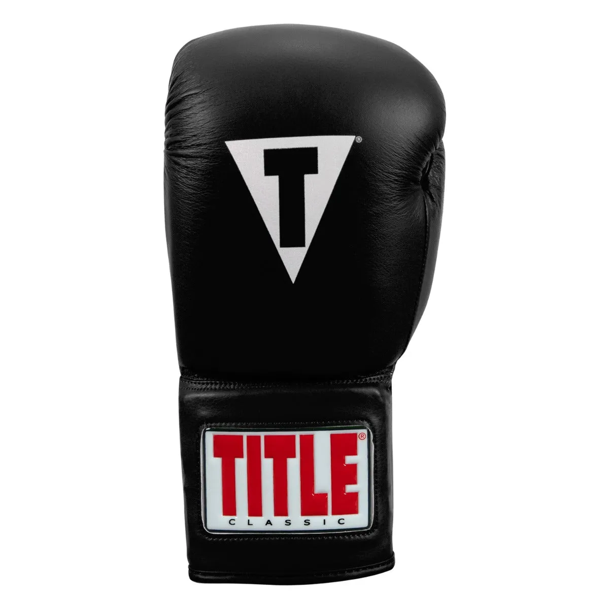 TITLE Classic Leather Lace Training Boxing Gloves 2.0