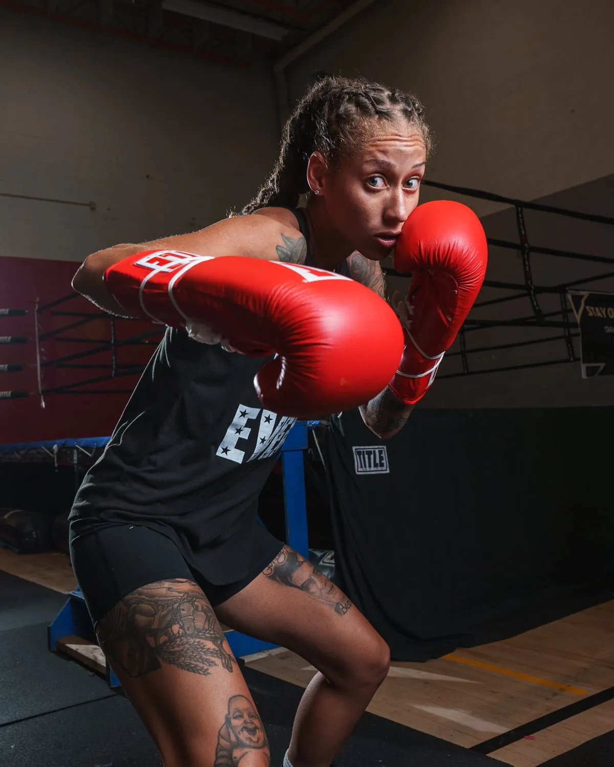 TITLE Classic Leather Lace Training Boxing Gloves 2.0