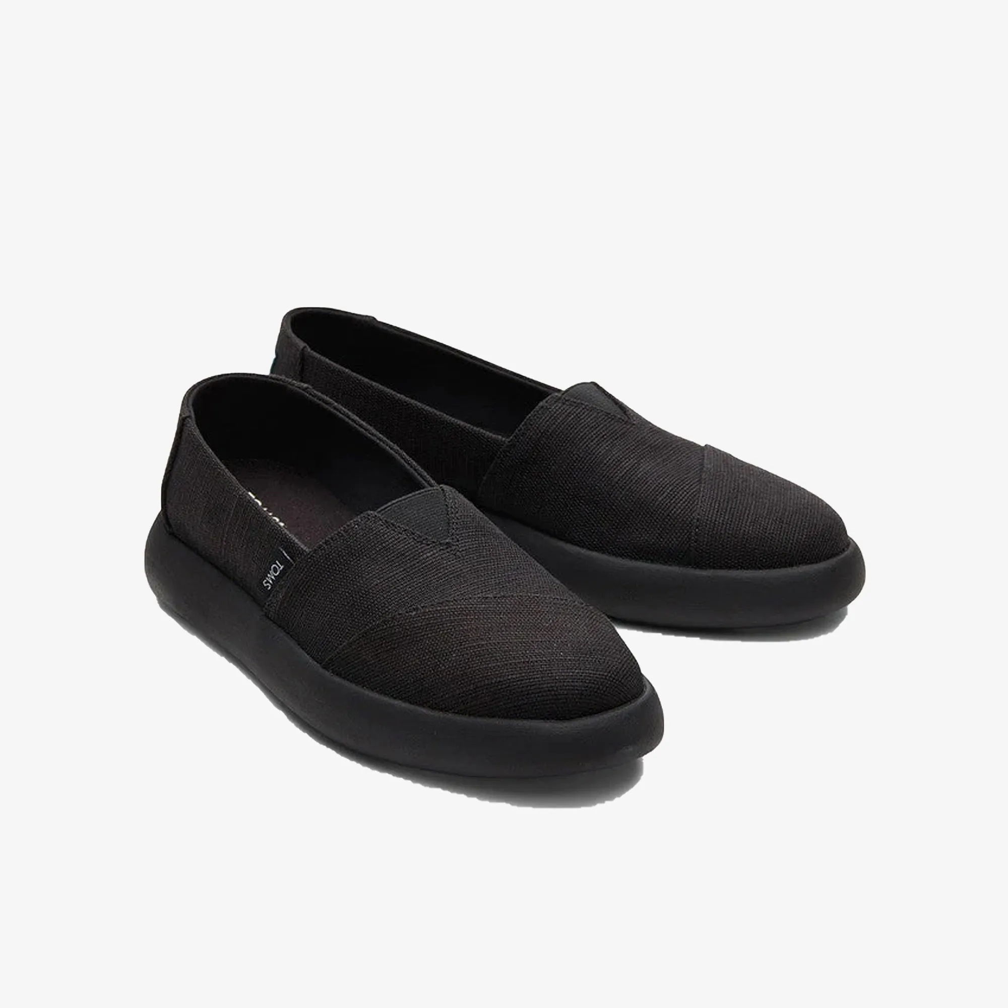 Toms | ALPARGATA MIDFORM ESPADRILLE  { BLACK