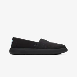 Toms | ALPARGATA MIDFORM ESPADRILLE  { BLACK
