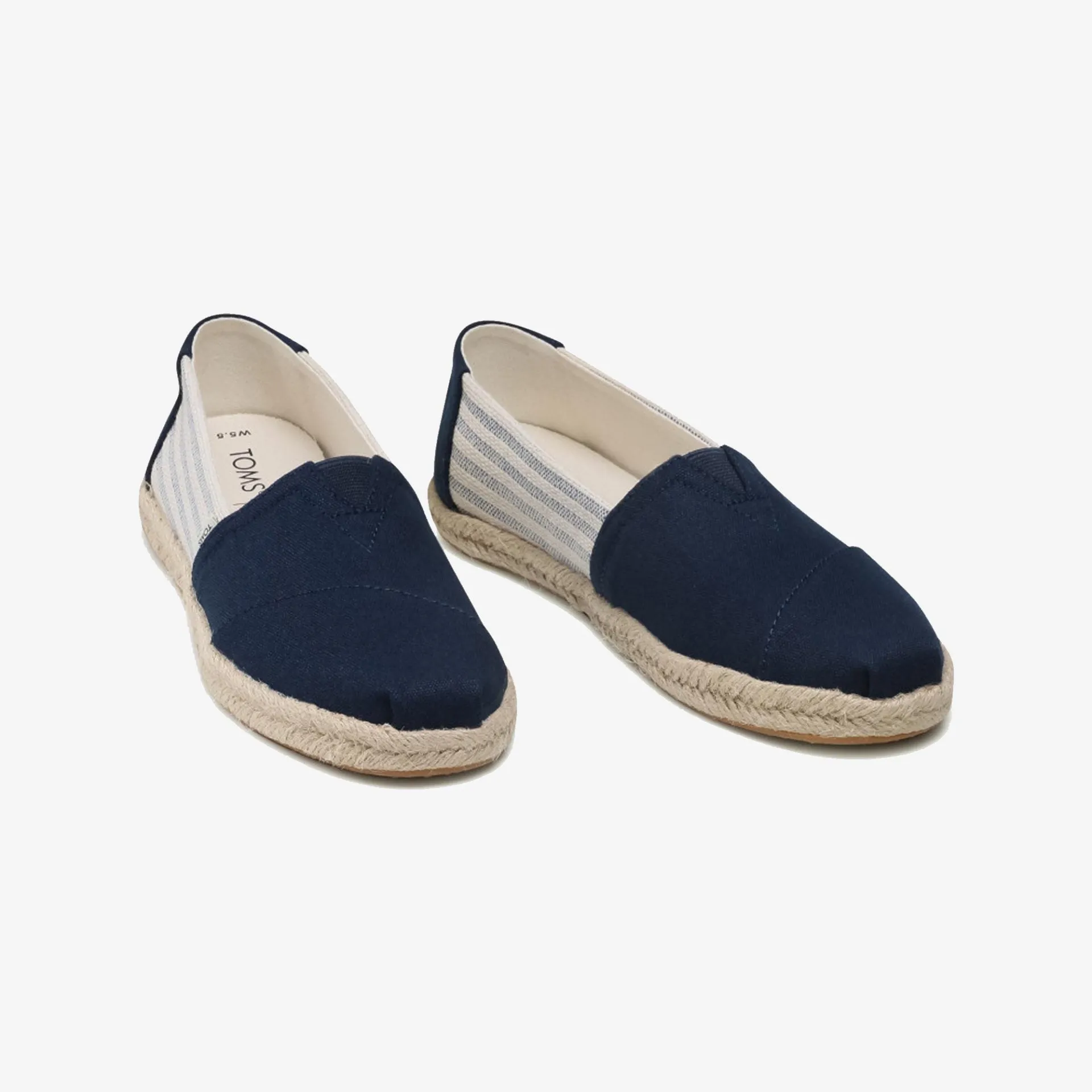 Toms | ESPADRILLE ALPARGATA  { NAVY / DENIM BLUE