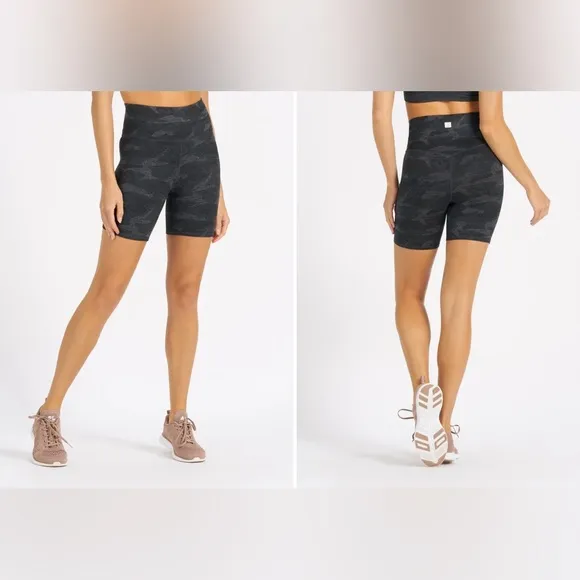 Vuori Clean Elevation Shorty Black Camo