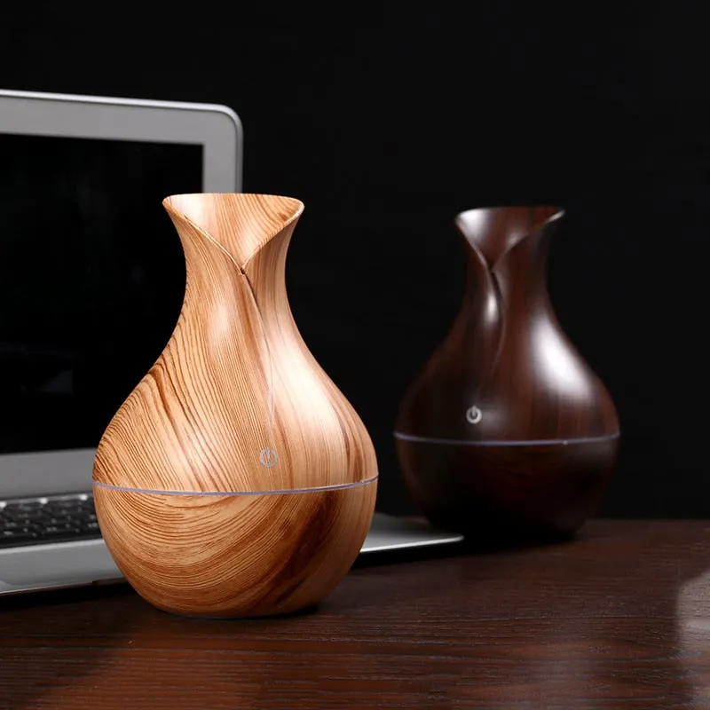 Wood Color Changing Oil Diffuser