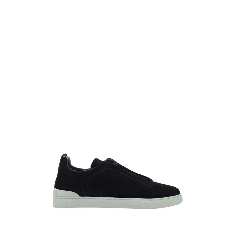 ZEGNA Suede leather Sneakers
