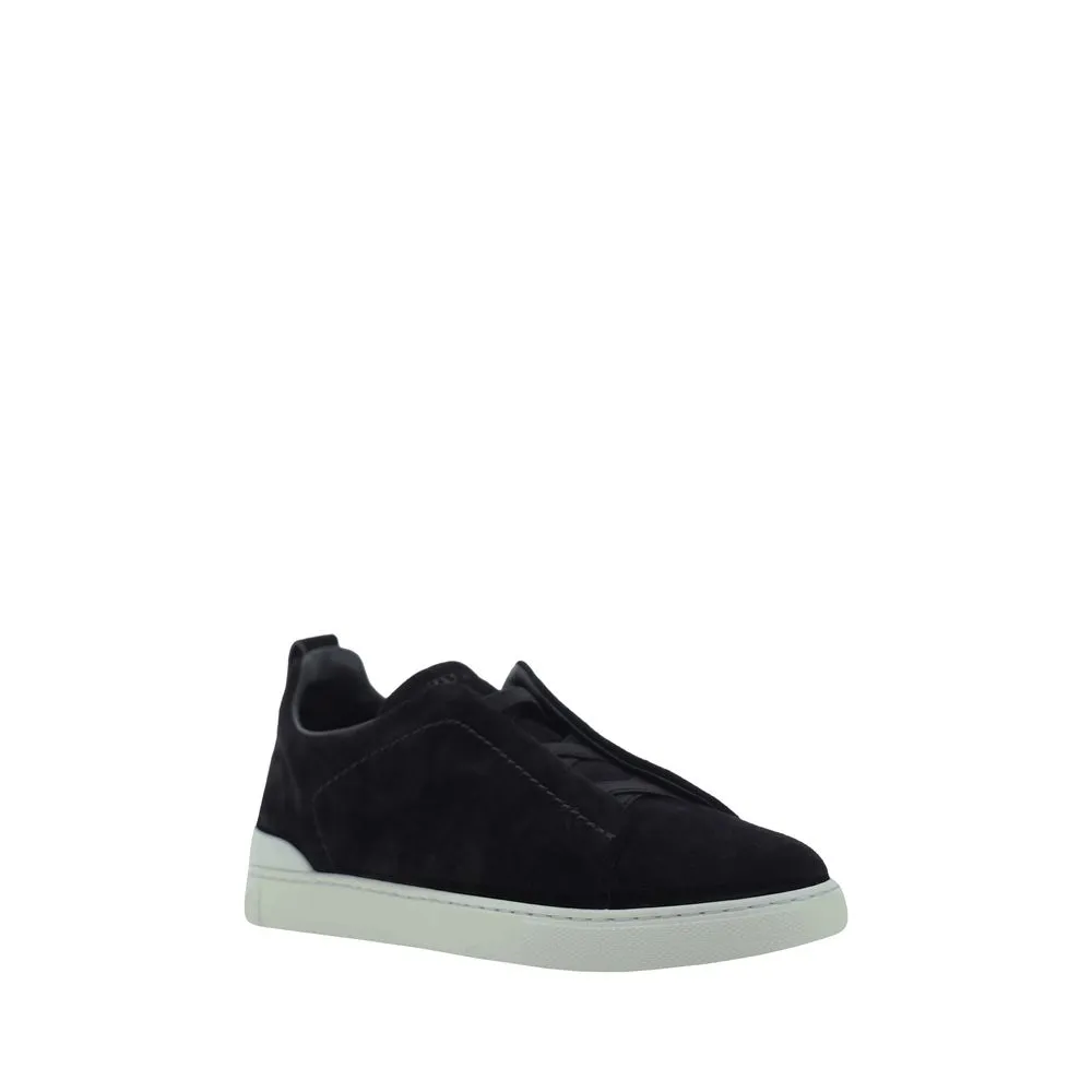 ZEGNA Suede leather Sneakers