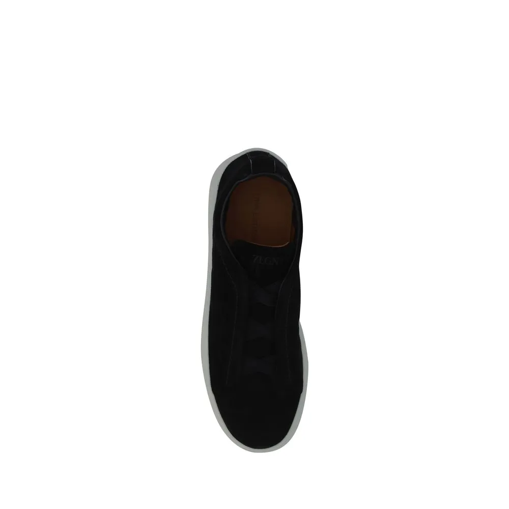 ZEGNA Suede leather Sneakers