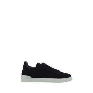 ZEGNA Suede leather Sneakers